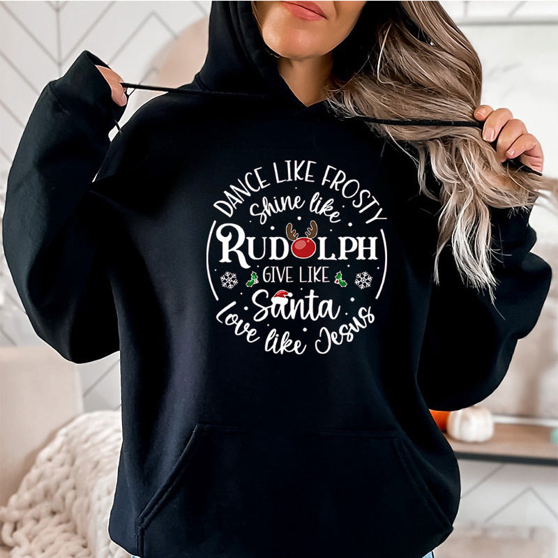 Women's Hooded Sweatshirt New Arrival Christmas Foreign Trade